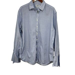 Charles Tyrwhitt Men’s Dress Shirt sz 18-35 Classic Fit Micro Dot #F183